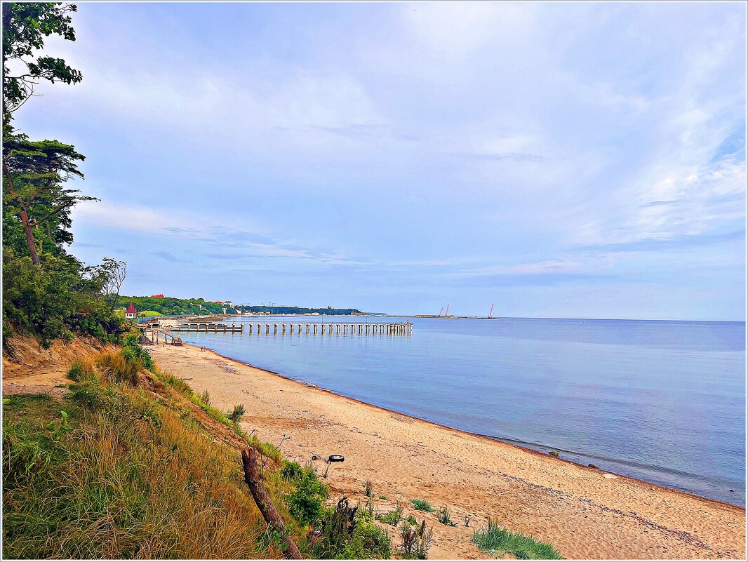 Пляж Заостровья. - Валерия Комова