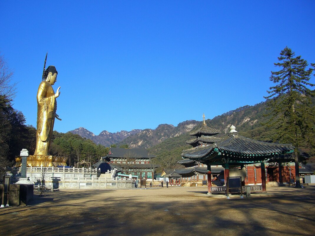 Буддийский монастырь Попчуса, Южная Корея. - unix (Илья Утропов)