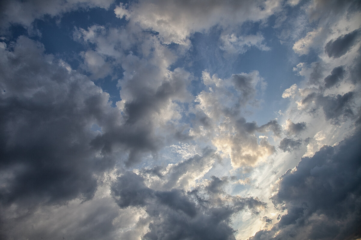 Вечернее небо над пляжем. - Лилия *