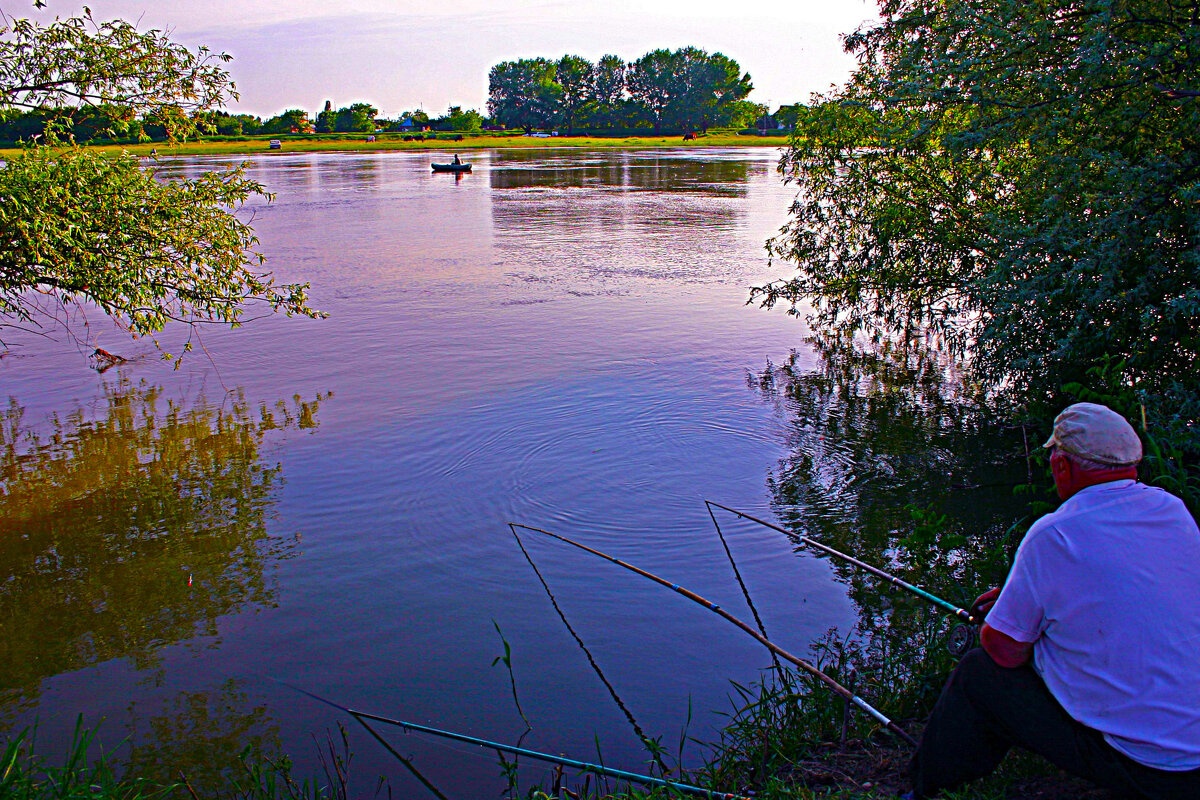 Тихий летний вечер на реке Кубань! - Владимир 