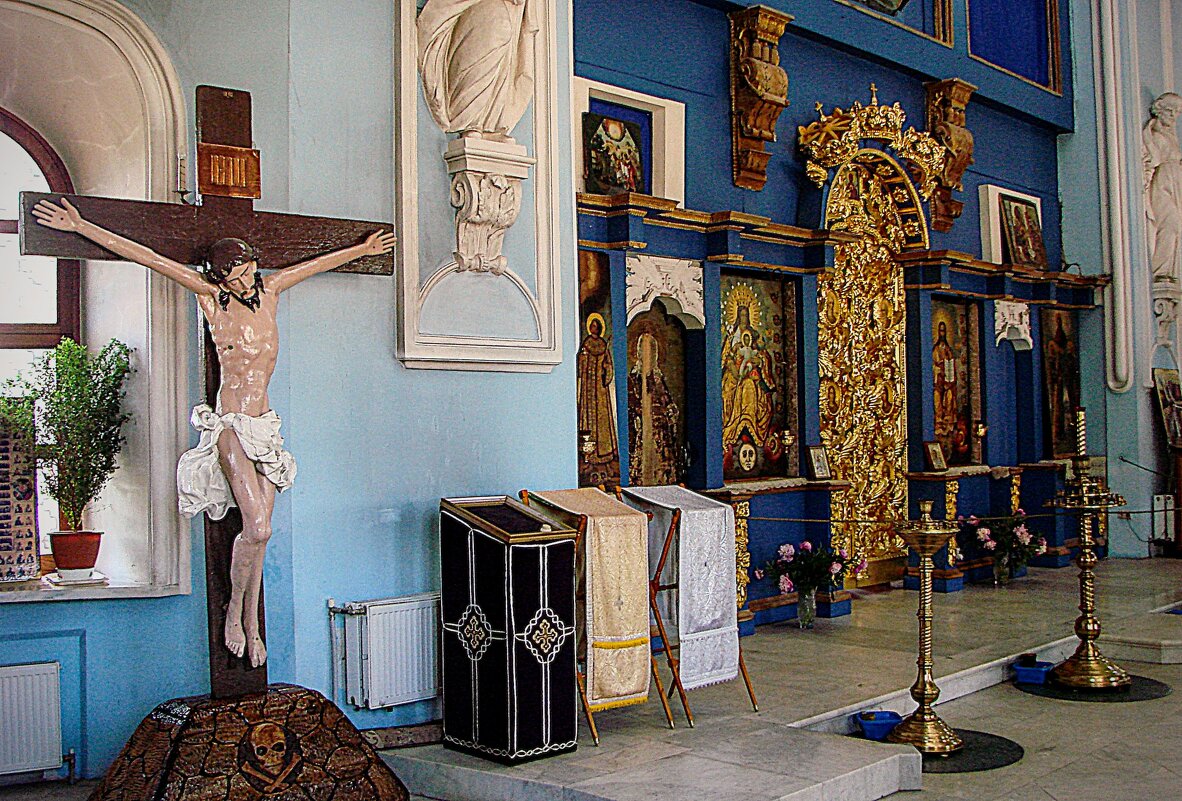 Фрагмент иконостса Знаменской церкви - Анатолий Колосов