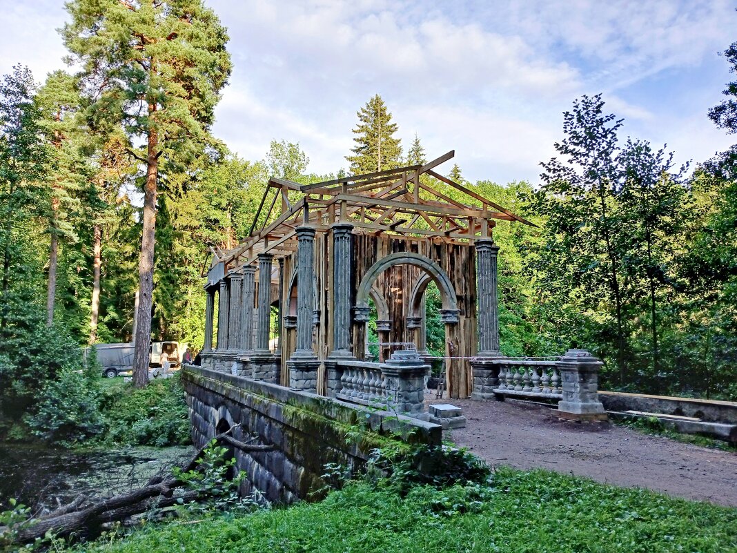 Реставрация моста по типу царскосельского Мраморного. - Лия ☼