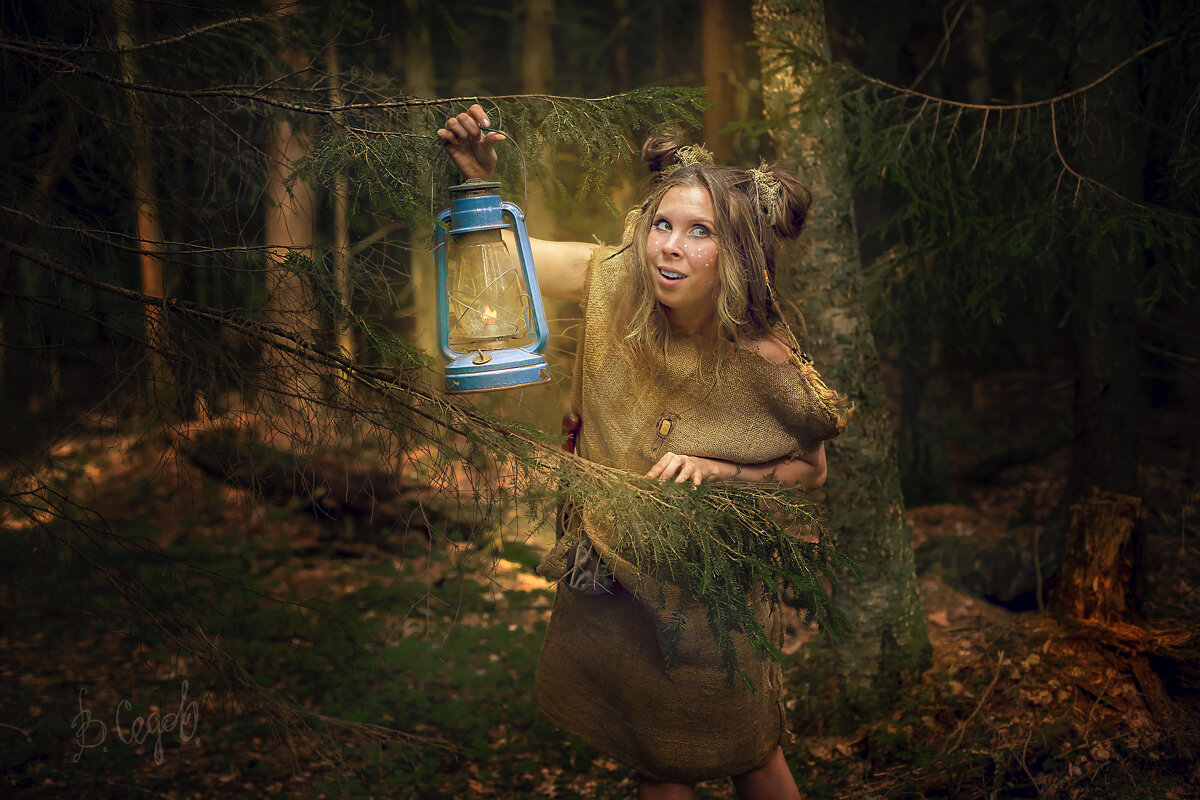 Девушка с фонариком - Виктор Седов