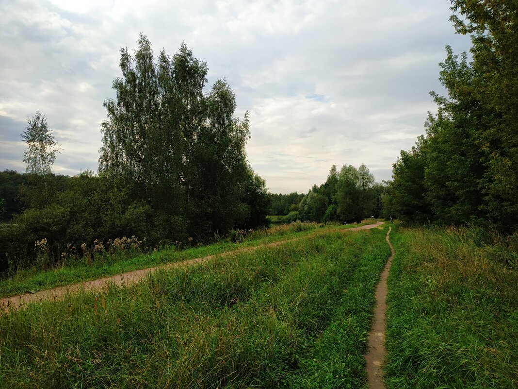 Сегодня людей в парке было не много - Андрей Лукьянов