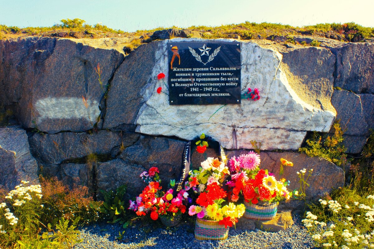 В деревне  Са́льнаволок - Сергей Кочнев