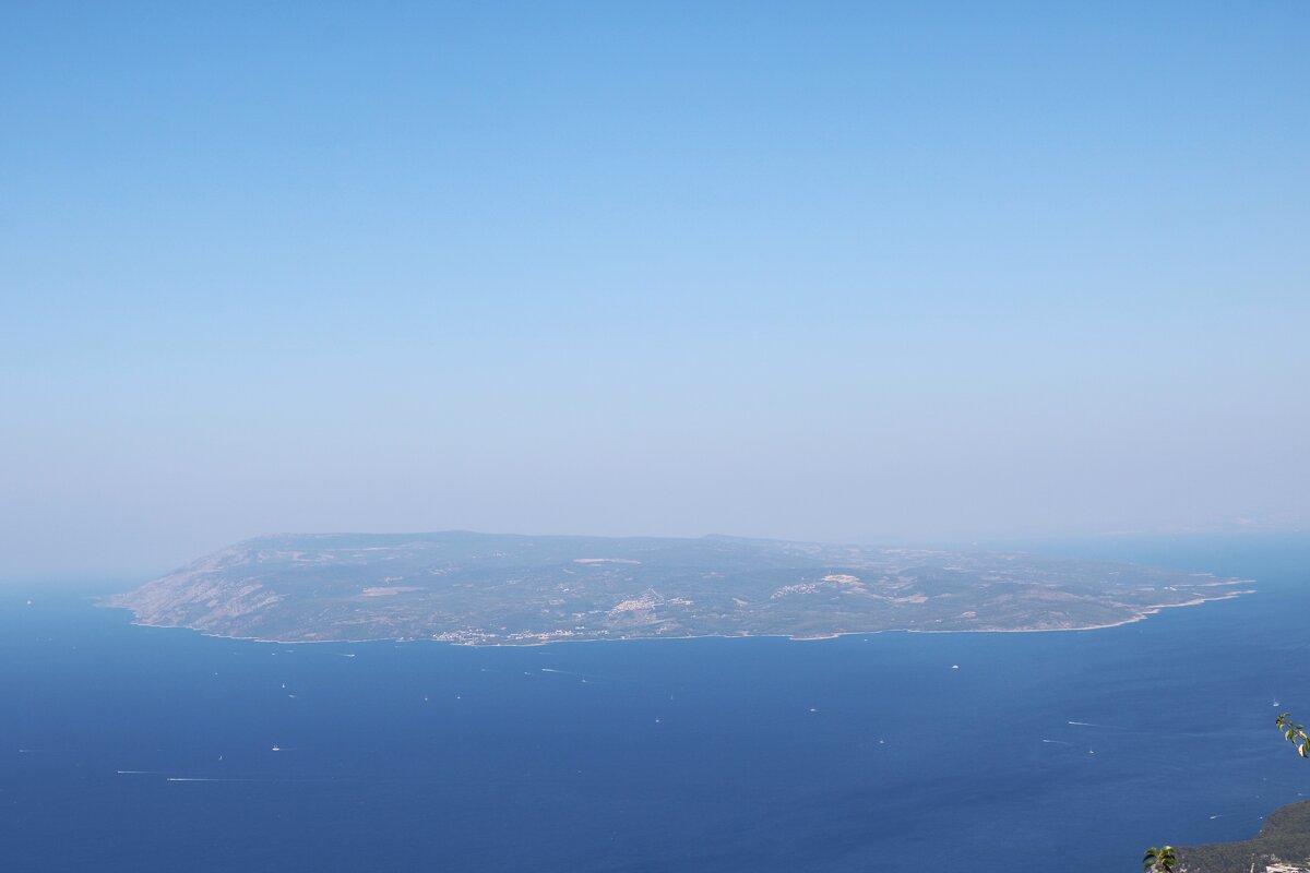 вид на остров Brač - Светлана Баталий вид на остров Brač - Светлана Баталий