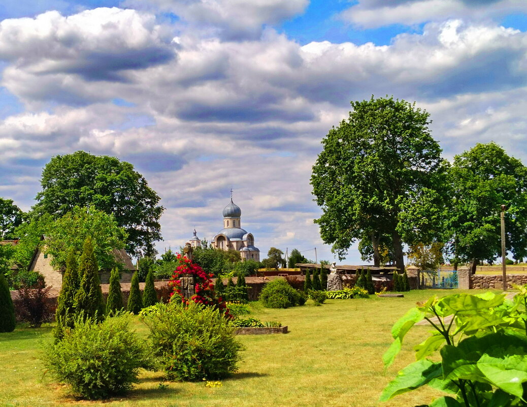 Церковь в Волпе. - Александр Сапунов