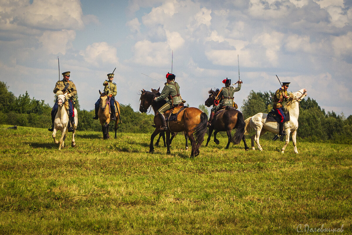 Реконструкция Гумбинненского сражения 1914 г. - Sergey 