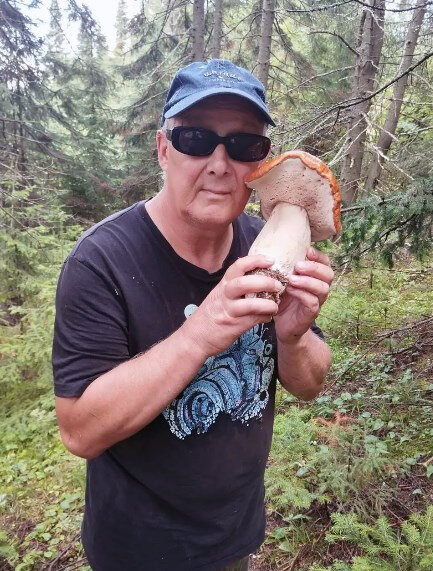 с белым грибом - леонид логинов