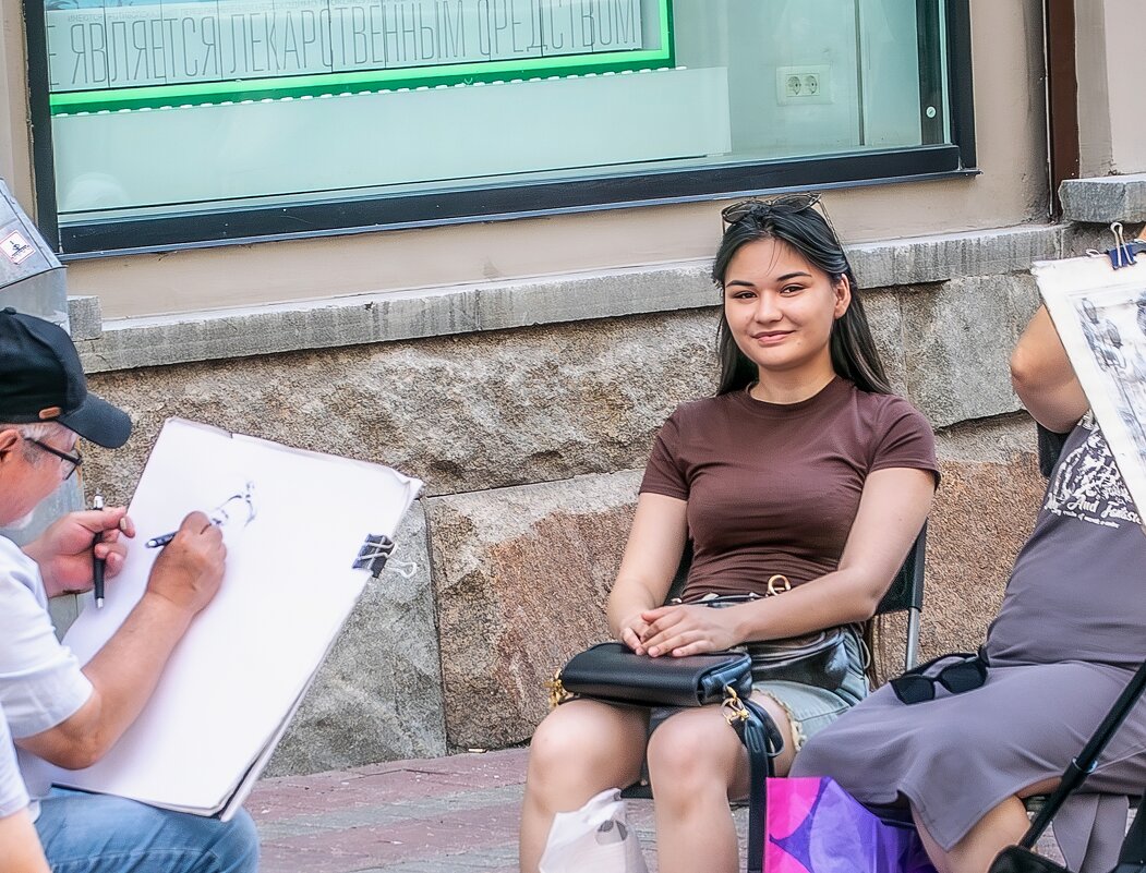 Уличный портрет - Владимир Мигонькин