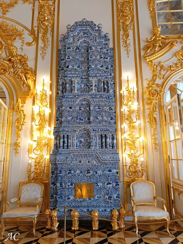 Внутреннее великолепие Екатерининского дворца - Любовь Сахарова