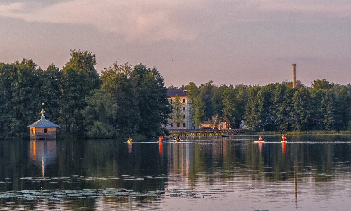 Вечер на озере - Сергей Цветков