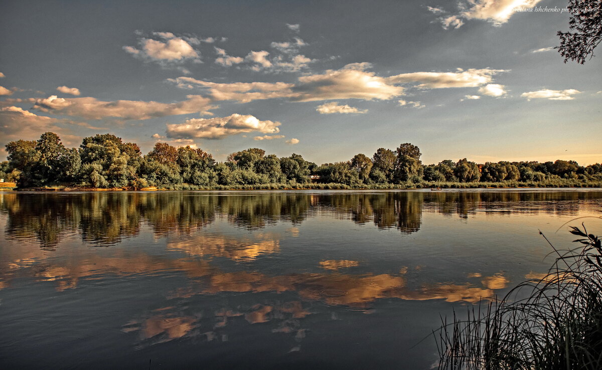 Зеркальная гладь реки Нарев - Светлана Ищенко