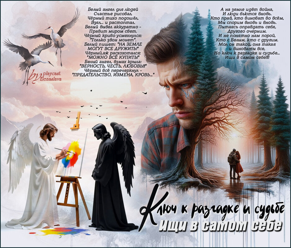 Ключ к разгадке и судьбе... Ищи в самом себе... - elenaslava Ключ к разгадке и судьбе... Ищи в самом себе... - elenaslava