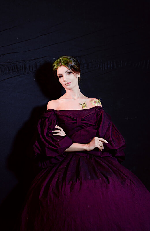 Элегантность в каждом движении: портрет в стиле ретро - Джованни Луче