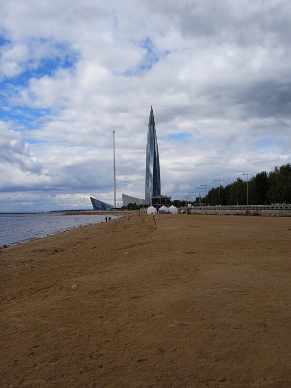 Вид на Лахта центр. - Светлана Калмыкова Калмыкова