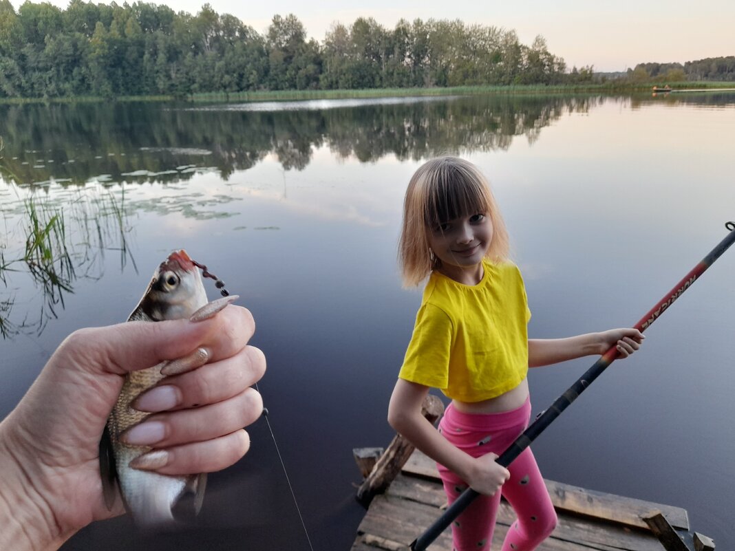 Первый улов) - Ирина Лесиканич