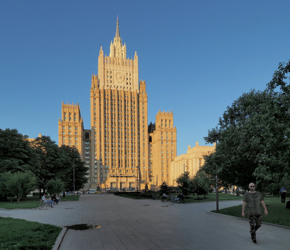 Здание МИД России. - Евгений Седов