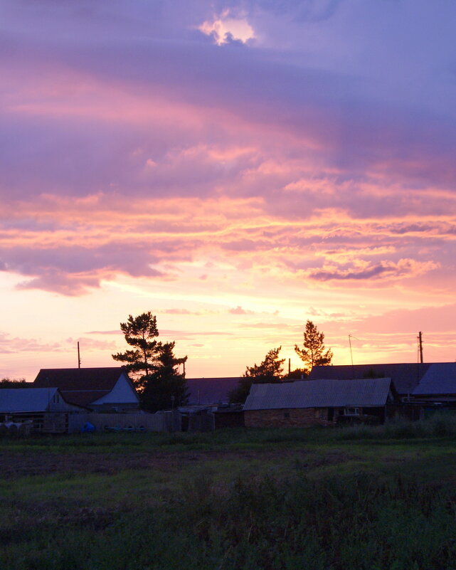 Закат. - сергей ермошкин