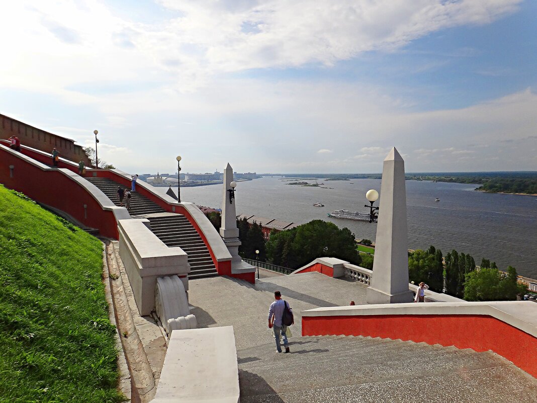 Чкаловская лестница. - Виктор Мухин