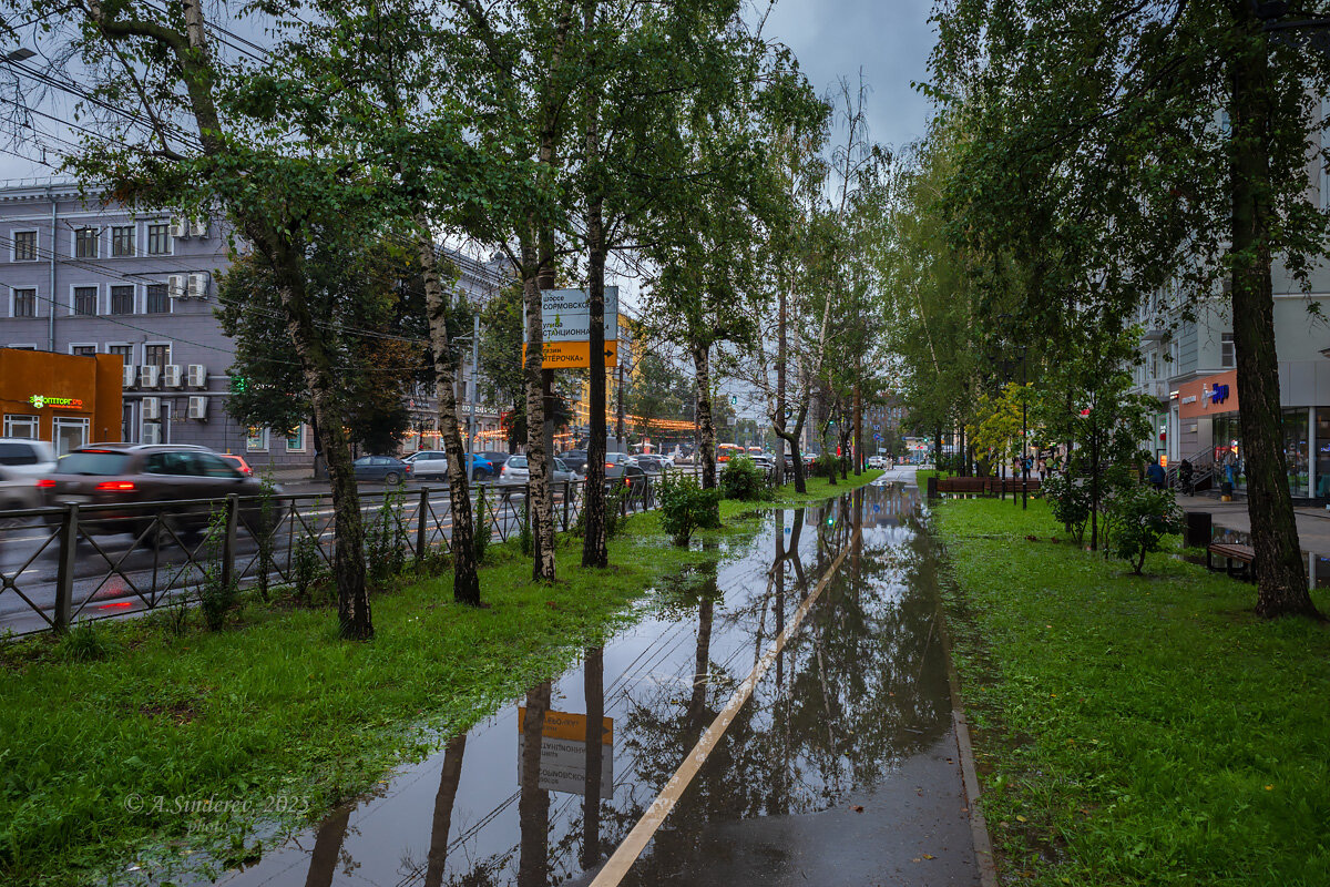 Дождливый день в Нижнем Новгороде - Александр Синдерёв