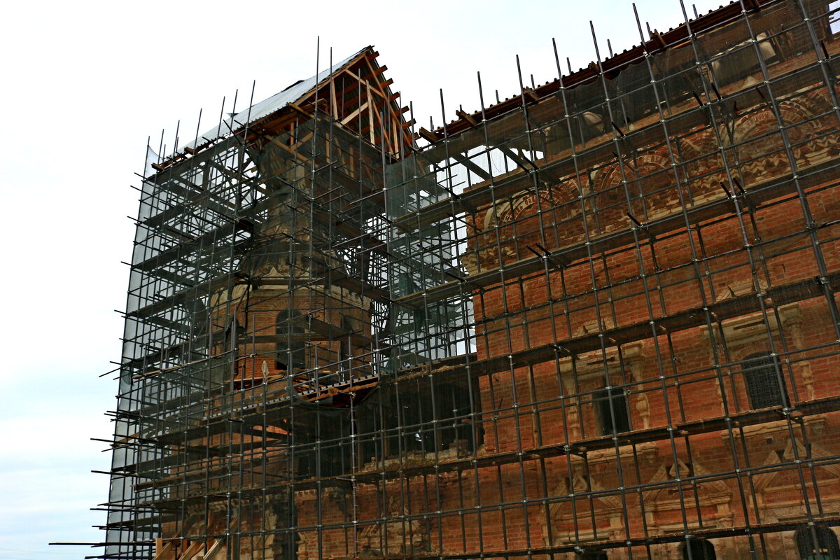 Восстановление старого храма - Мишель71 