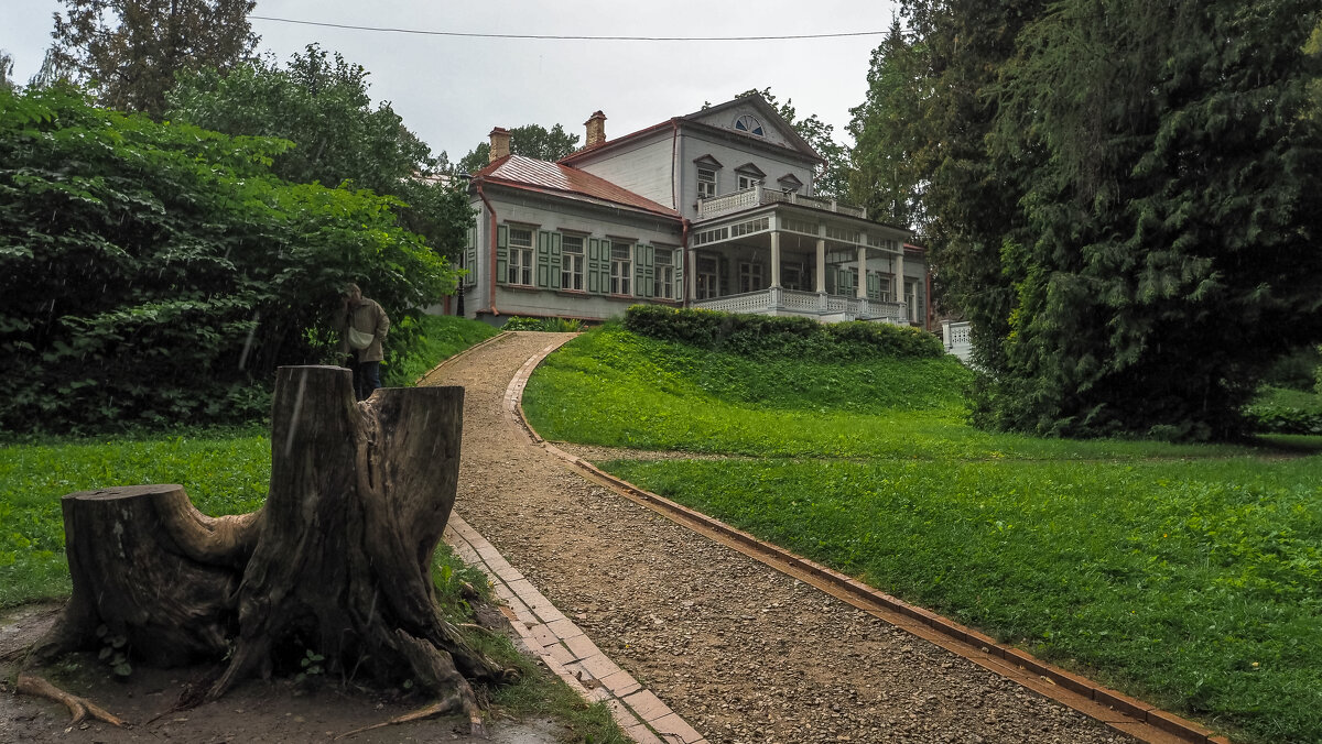 Зарисовка из Абрамцево - юрий поляков Зарисовка из Абрамцево - юрий поляков