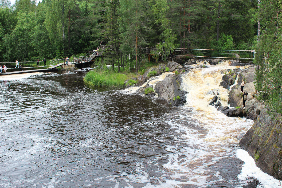 водопады Ахинкоски Рускеала - Любовь ***