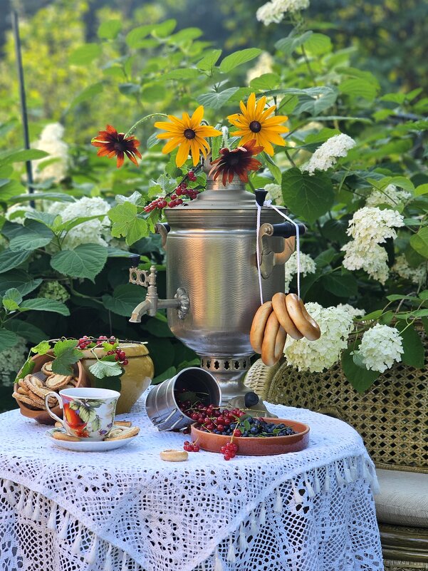 Фотопроект _у самовара. - Галина Левина