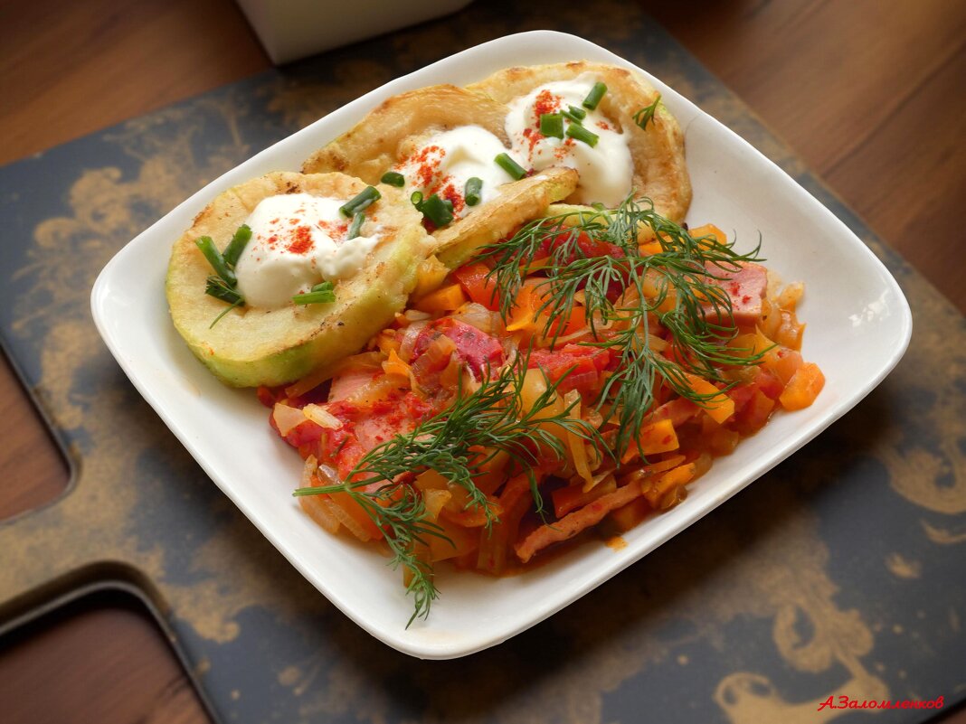 Продолжается утилизация кабачков...:-) - Андрей Заломленков