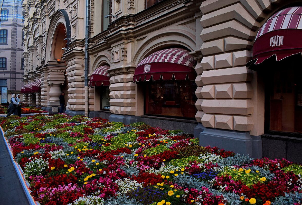 В ГУМе — Фестиваль цветов. - Татьяна Помогалова