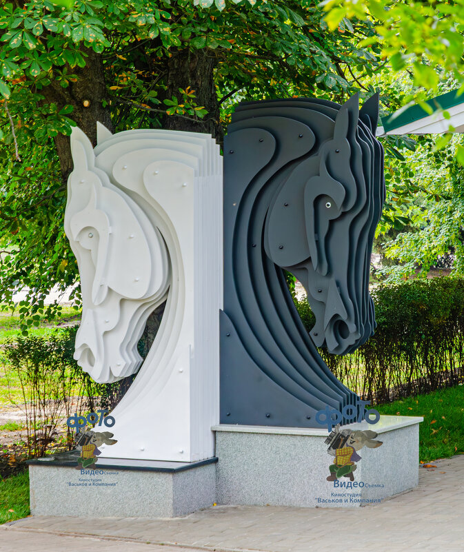 Шахматная беседка в Первомайском парке. город Курск - Руслан Васьков