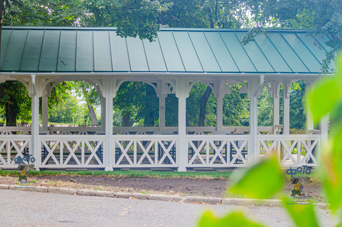 Шахматная беседка в Первомайском парке. город Курск - Руслан Васьков