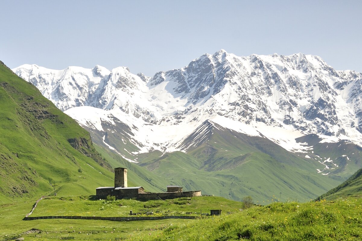 Храм 9го века в Ушгули - Марина Виноградова