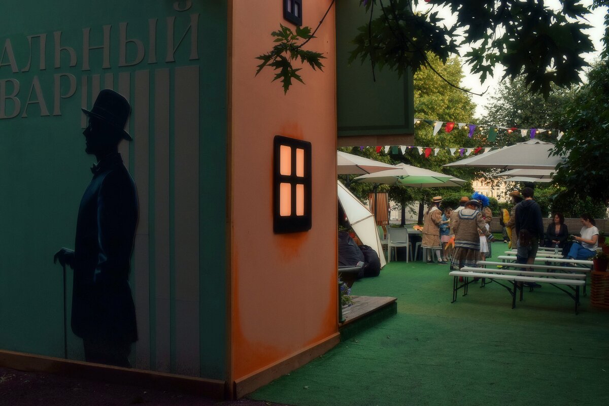 Международный открытый фестиваль «Театральный бульвар» на Цветном бульваре. - Татьяна Помогалова