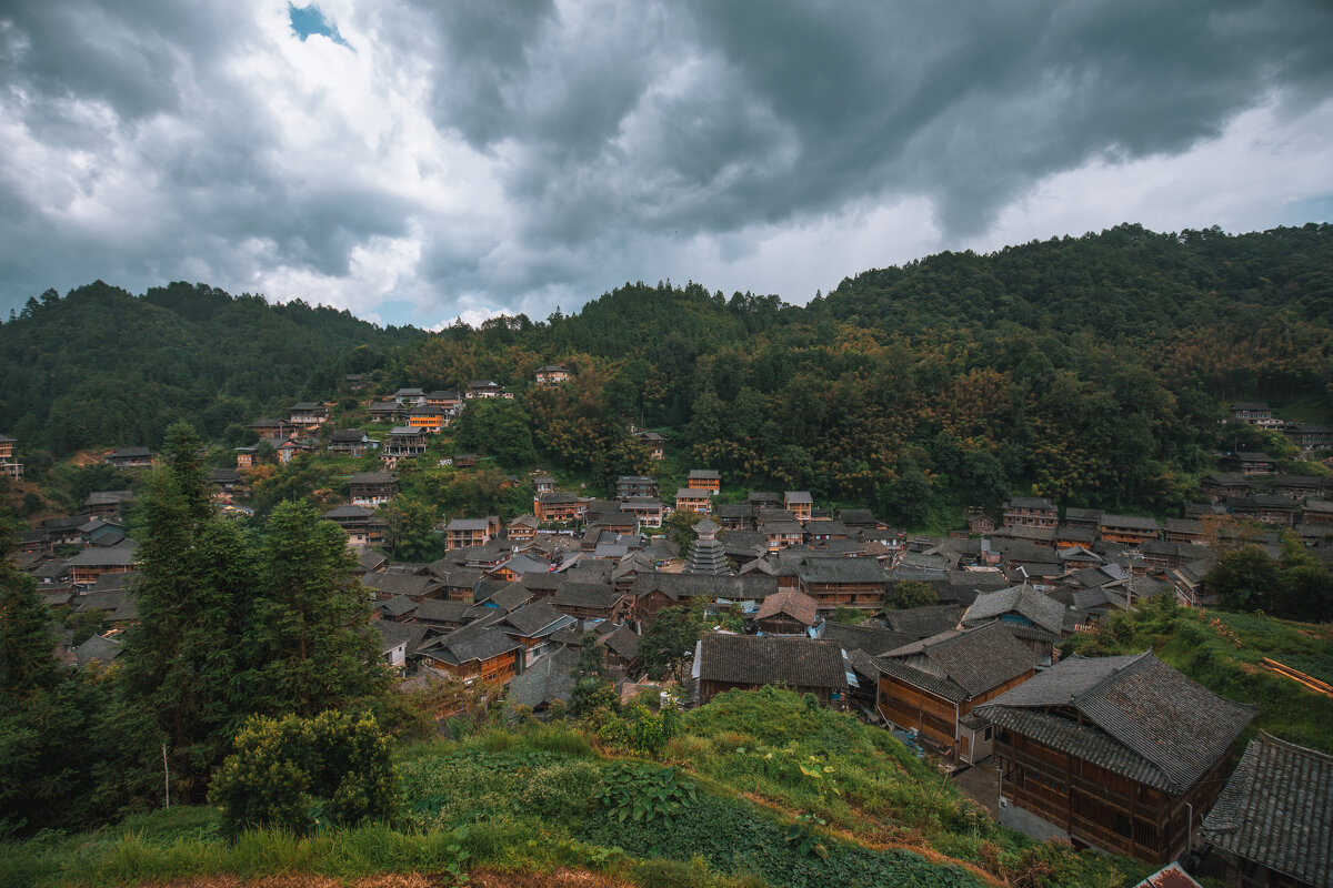 Горная деревушка в провинции Гуйчжоу - Дмитрий 