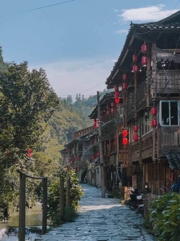 Деревня в провинции Гуйчжоу, Китай - Дмитрий 