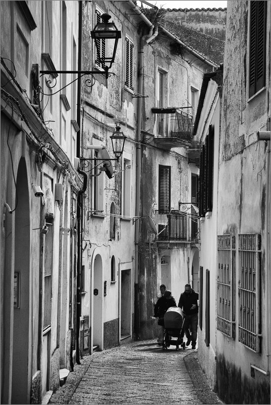 Узкие улочки Катандзаро - Daniela Dluhošová