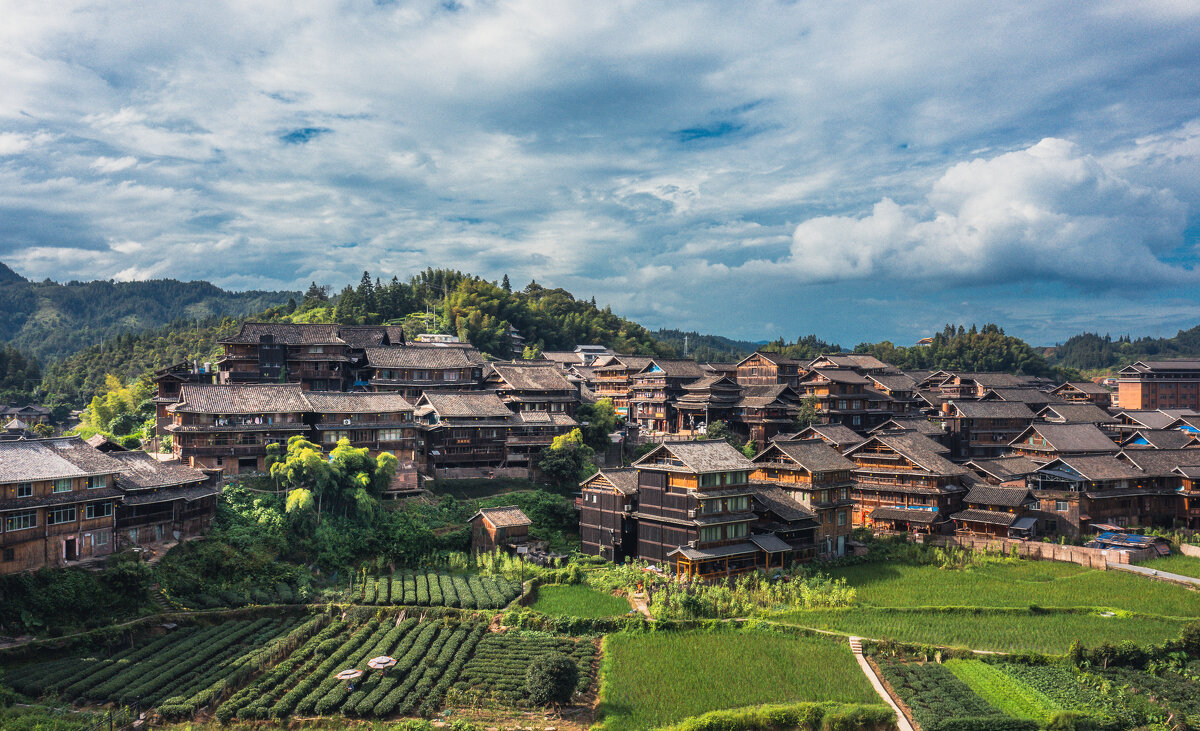 Деревня народности дун в Гуйчжоу - Дмитрий Деревня народности дун в Гуйчжоу - Дмитрий
