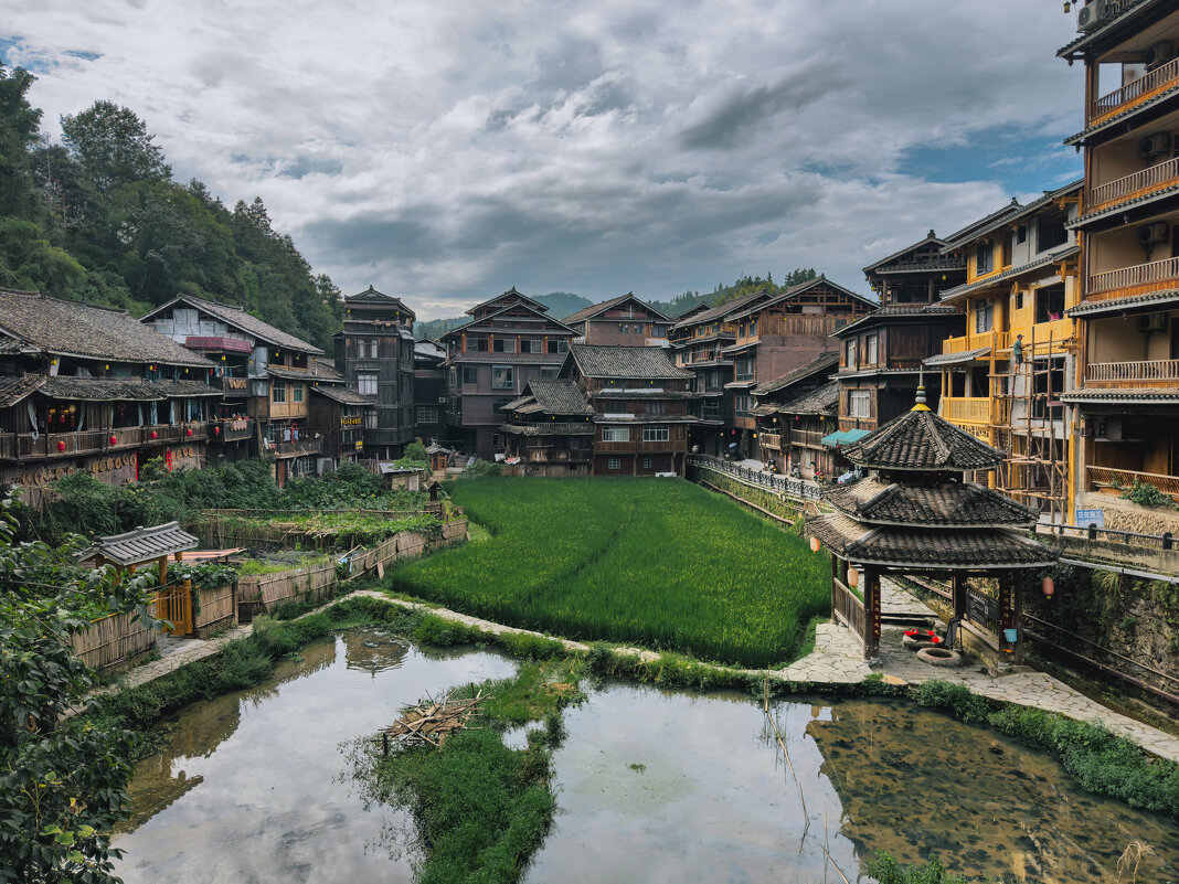 Деревня в провинции Гуйчжоу, Китай - Дмитрий 