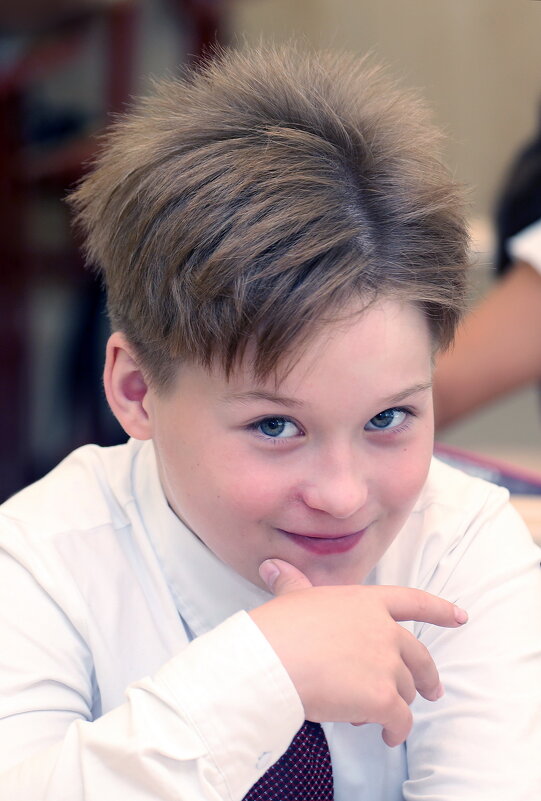 1 сентября в 3 классе гимназии в Долгопрудном - Михаил Бибичков