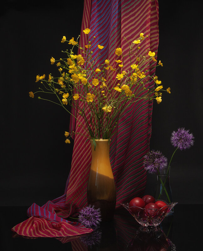 Натюрморт с лютиками. - Лилия *