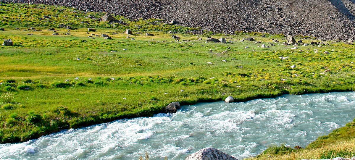 ПРИТОК ОЙГАИНГА. h- 2600м. - Виктор Осипчук ПРИТОК ОЙГАИНГА. h- 2600м. - Виктор Осипчук