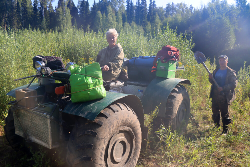Угнать болотоход не получилось... - Галина Ильясова