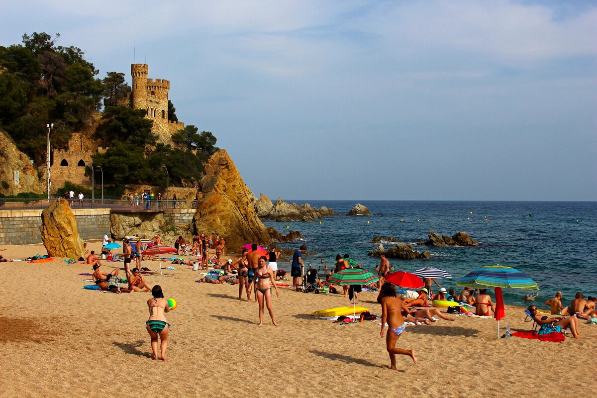 Пляж Ллорет Де Мар - Юрий. Шмаков