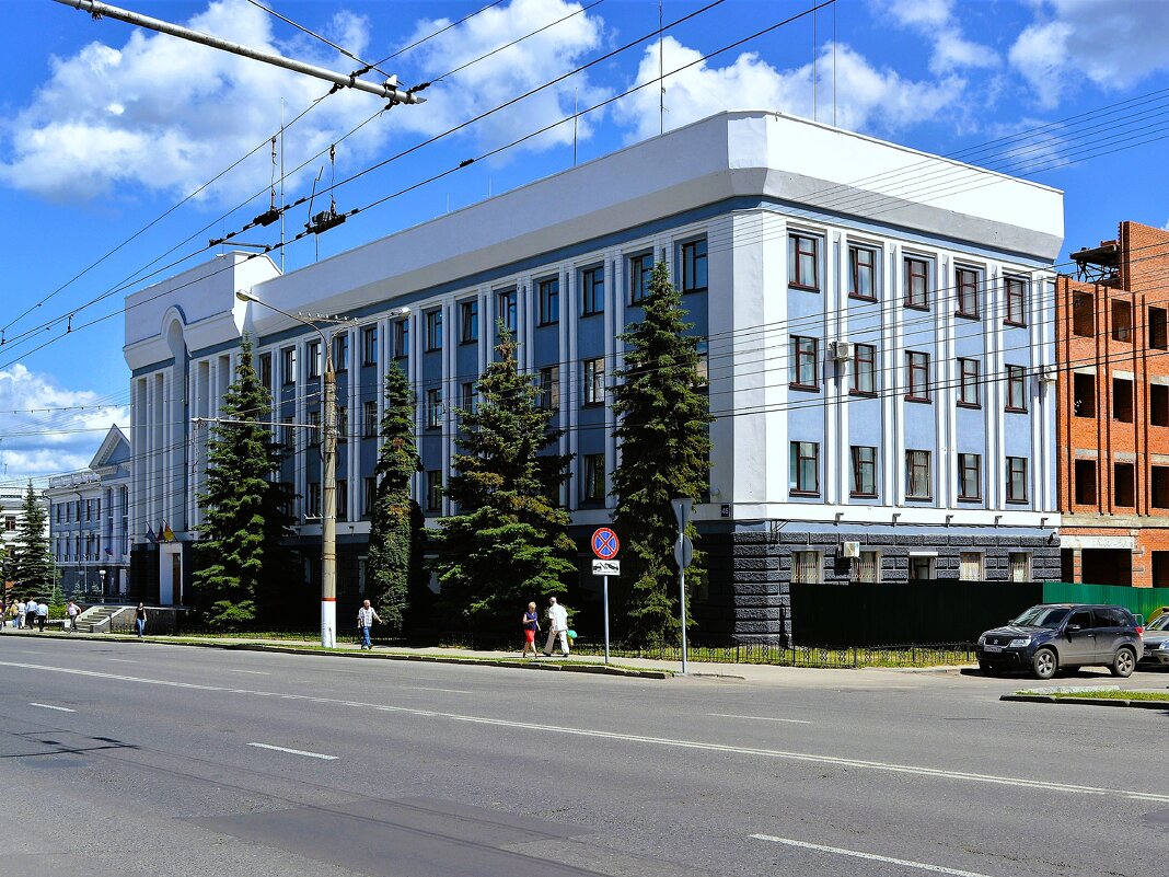 Чебоксары. Здание СУ МВД. - Пётр Чернега Чебоксары. Здание СУ МВД. - Пётр Чернега