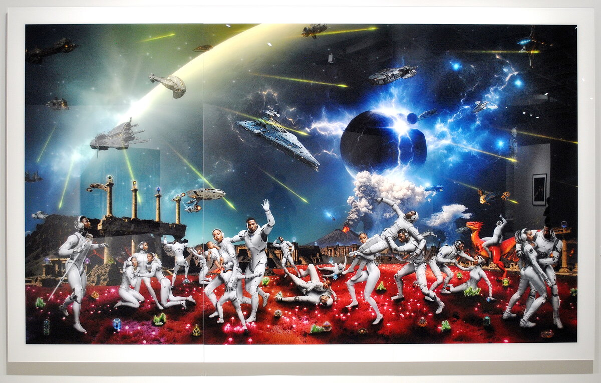 Синтез современных фототехнологий, цифрового монтажа и нейросетей на выставке фотографий - AleksSPb Лесниченко