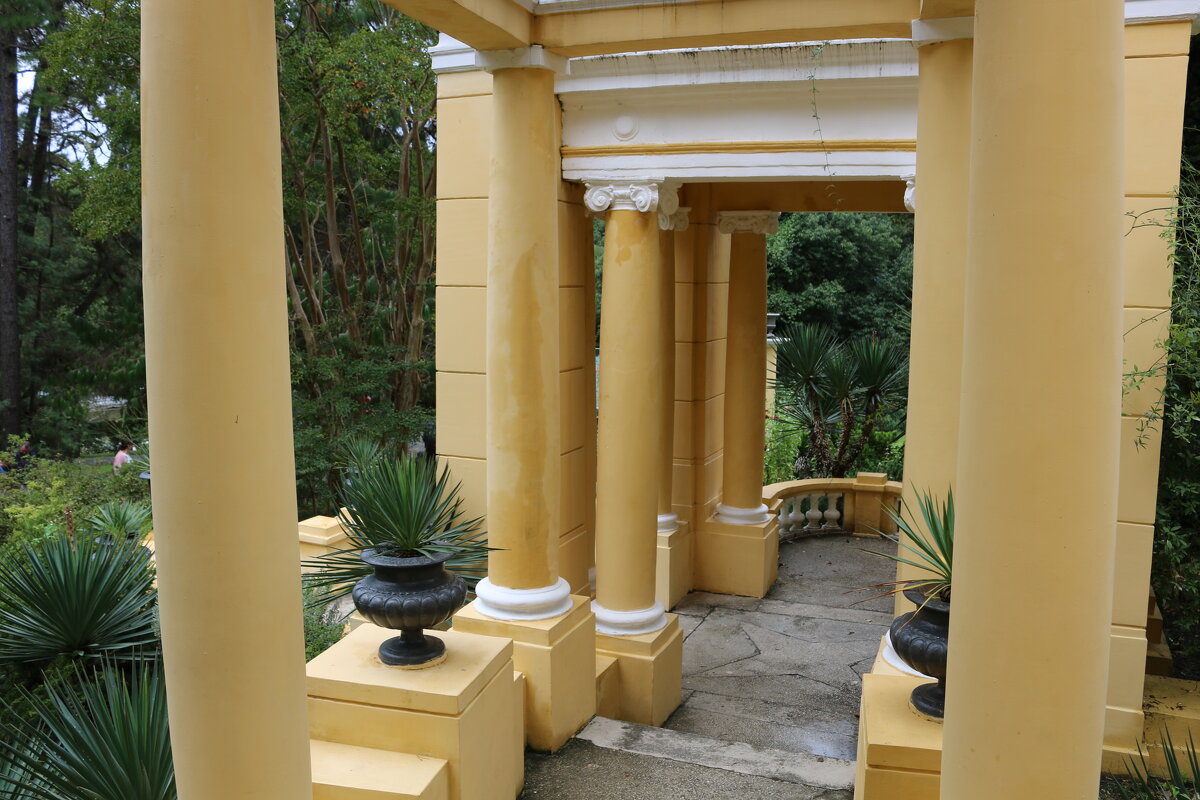 Беседка в дендрарии - Ольга 