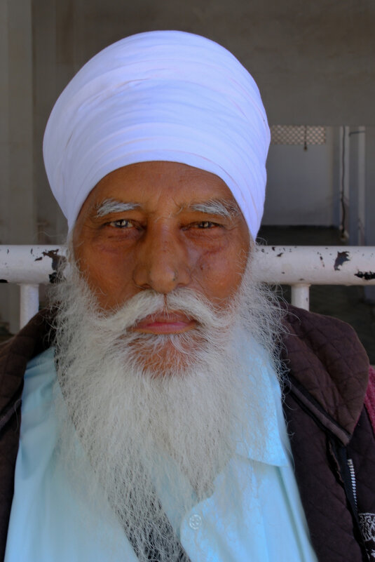 Белый тюрбан у сикха - Георгий А