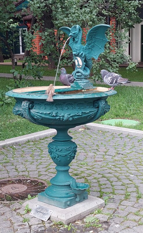 Базельский фонтан. Подарок москвичам от Швейцарии 2012г - ИРЭН@ .